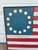 Mid 20th Century Vintage Americana Wooden Ameican Flag Betsy Ross Wall Art For Sale - Image 5 of 7