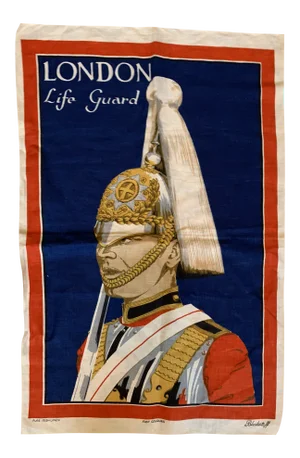 London Life Guard Pure Irish Tea Towel