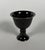 Asian 18th-Century Asian Monochrome Black Porcelain Footed Bowl For Sale - Image 3 of 5