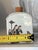 Wood Fun Vintage Black and White Snuff Bottle With Jumping Dog and People Design 4.5"x3"x1.5" For Sale - Image 7 of 9