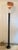 Floor Lamp in Black Painted Metal and Large Copper Leaf, 1980s For Sale - Image 3 of 9