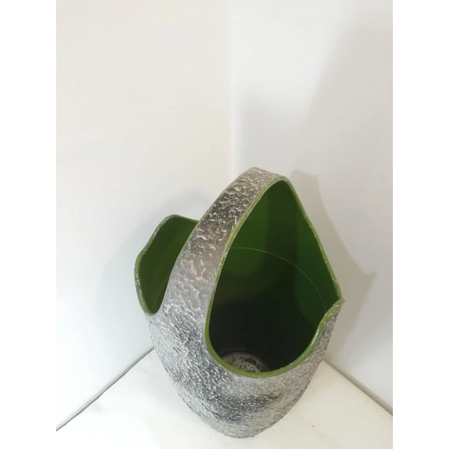 Vintage Metal Umbrella Stand, Italy, 1950s For Sale - Image 6 of 10