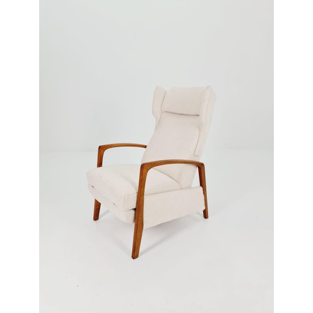 German Lounge Chair with Foot Rest, 1940s For Sale - Image 11 of 11