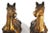20th Century Gilded Bronze Gift Horses, Set of 2 For Sale - Image 4 of 6