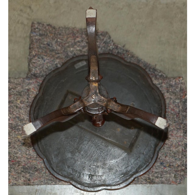 William IV Marble Chess Board Table with Pietra Dura Top, 1830s For Sale - Image 16 of 18