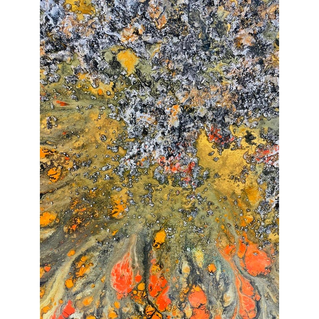 Victoria Kovalenchikova “The Earth Xlviii” Mixed Media Textural Art For Sale - Image 10 of 18