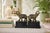 Bronze Pair Bronze Elephant (Trunk Up) Bookends on Black Base for Palm Beach Regency, Ralph Lauren Style & More - See Inspiration Photos! For Sale - Image 8 of 9