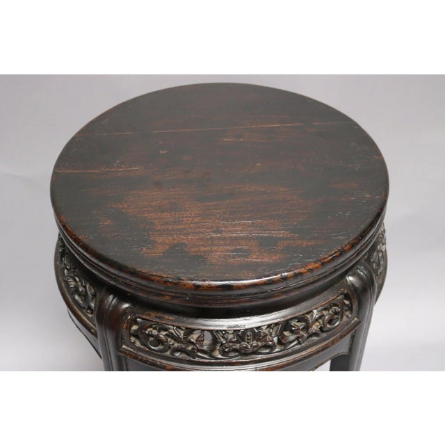Elm Wood Round Incense Stand For Sale In Los Angeles - Image 6 of 7