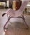 Add vintage character to a garden, patio, or terrace with this unusual antique French iron bench. Crafted in France circa...