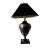 Mid 20th Century Tole Urn Formed Hand Painted Lamp For Sale