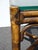 Pair of Vintage McGuire Brown Bamboo Rattan End Tables ~ Side Table For Sale - Image 9 of 17