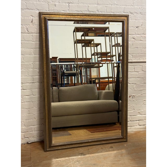 Gold Custom Design Full Length Mirror, Early 21st Century For Sale - Image 8 of 12