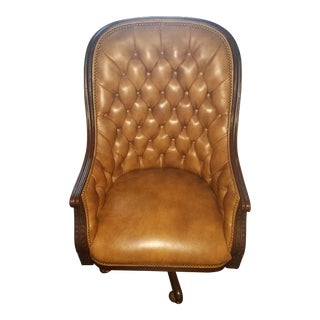 Tufted Swivel-Tilt Executive Chair For Sale