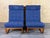Mid-Century Easy Chairs by Magnus Oelsen A/S, Durup, Denmark, 1960s, Set of 2 For Sale - Image 3 of 18