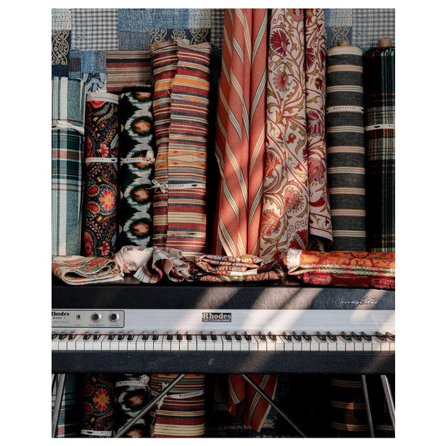 Referencing Indian folk music through its bright colours and intricate patterns, RASIYA brings a playfully elegant touch...