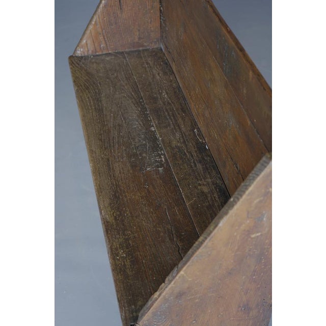 Small Antique 18th Century Oak Hall Bench For Sale - Image 14 of 18