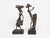 1970s Pair of Dominican Brutalist Wire Figural Sculptures by Serraty For Sale - Image 4 of 14
