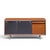 Brown George Nelson for Herman Miller 8000 Series Mid Century Walnut Sliding Door Credenza For Sale - Image 8 of 13