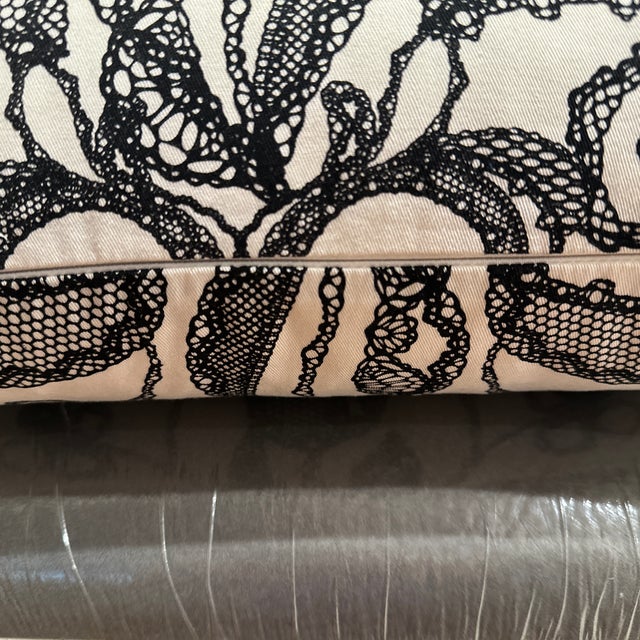 Modern Handcrafted Decorative Pillow Case For Sale - Image 3 of 6