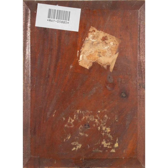 Jules Victor Génisson, Interior of Church, Oil on Board, Mid-19th Century For Sale - Image 3 of 5