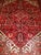 1900 - 1909 Vintage Heriz Rug, Hand-Knotted Wool, Geometric Medallion Pattern, Red & Navy, 8x10 For Sale - Image 5 of 10