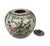 Vintage Chinese Porcelain Ginger Jar With Lid, Hand-Painted Famille Rose For Sale In Tampa - Image 6 of 11