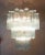 Three-Tier Murano Glass Tube Chandelier in Blue Glasses For Sale In Los Angeles - Image 6 of 10