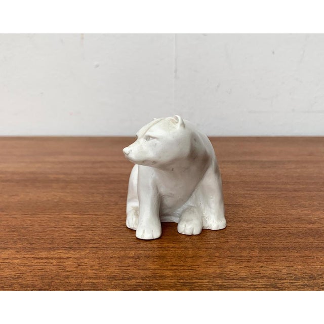 Vintage Polar Bear Figurine from Pearlite Marblecraft, Canada For Sale - Image 14 of 18