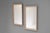 Cream Vintage Picture Frame Mirrors, 1950s, Set of 2 For Sale - Image 8 of 8