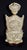 Vintage Chinese Empress Carved Cast Resin With Faux Ivory Finish Figurine Statue For Sale - Image 15 of 16