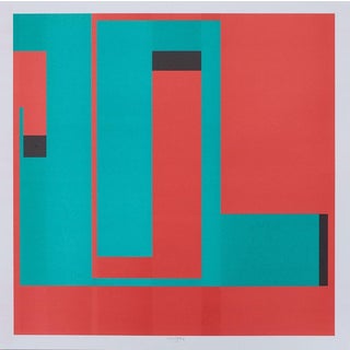Bruno Munari, Negative, Positive, 1993, Lithograph For Sale