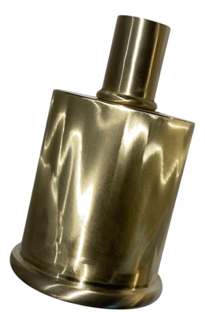 Rl 02 Mini Candleholder in Caspal Brushed Brass by Caspal