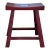 Handmade Blue White Porcelain Art Top Brick Red Single Seat Stool For Sale
