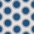 Contemporary SAMPLE - Schumacher Oompa Fabric In Navy For Sale - Image 3 of 4