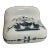 Hand Painted Paris France Lamballe Swan Empire Toilet Paper Holder For Sale