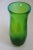 Mid-Century Modern 1970s Mid Century Modern Green and Blue Art Glass Vase For Sale - Image 3 of 11