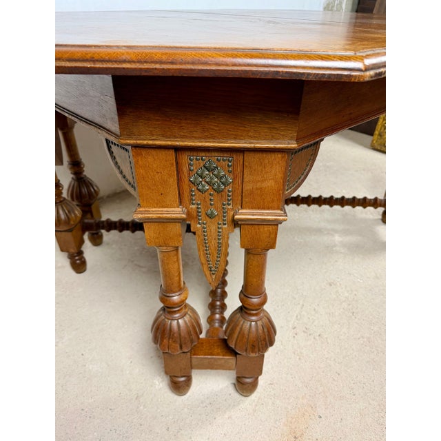 Spanish Renaissance Revival Table, 20th Century For Sale - Image 12 of 13