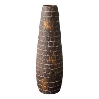 Large Brutalist Ceramic Vase, Netherlands, 1960s For Sale