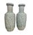 1980s Vintage Celadon Porcelain Buddha Vases 23.75" H Set of Two For Sale - Image 5 of 9