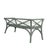 Not Yet Made - Made To Order Charlotte Bench - Evergreen For Sale - Image 5 of 7
