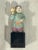 Old Japanese Figures of Hotei the Buddha and Daikokuten God of Wealth, a Pair, Shadow Box Framed Wall Hangings For Sale - Image 4 of 12