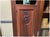 Antique Art Nouveau Walnut Bookcase, 1910 For Sale - Image 10 of 13