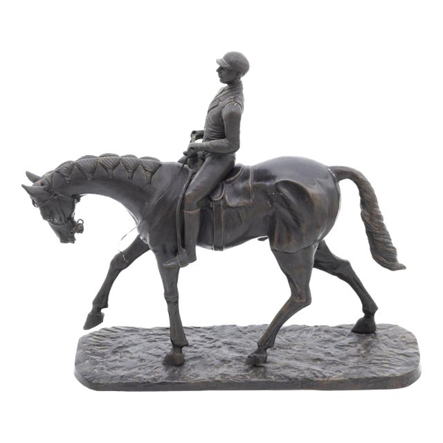 After Isidore Jules Bonhier, Jockey, Bronze For Sale