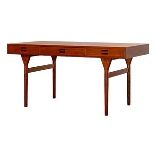 Teak Desk by Nanna Ditzel for Søren Willadsen, 1958 For Sale