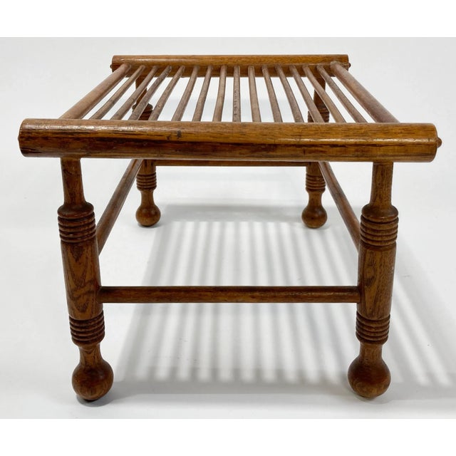 Vintage Turned Wood Riser or Plant Stand For Sale In Kansas City - Image 6 of 8