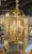 Vintage English Large Scale Gilt Brass Lantern For Sale In Dallas - Image 6 of 6