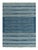 Blue Rug & Kilim's Contemporary Dhurrie Rug in Blue and Off-White Stripes - 12x15 For Sale - Image 8 of 8