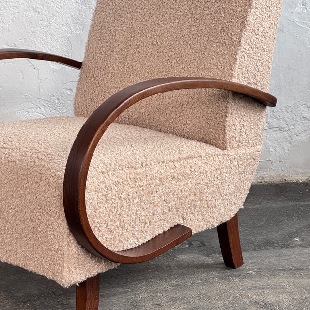 1930s H-410 Chairs by Jindrich Halabala for Up Závody, 1930s, Set of 2 For Sale - Image 5 of 12