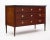 French Louis XVI Mahogany Chest, Antique French, Gray Marble, Circa 1820 For Sale - Image 3 of 10