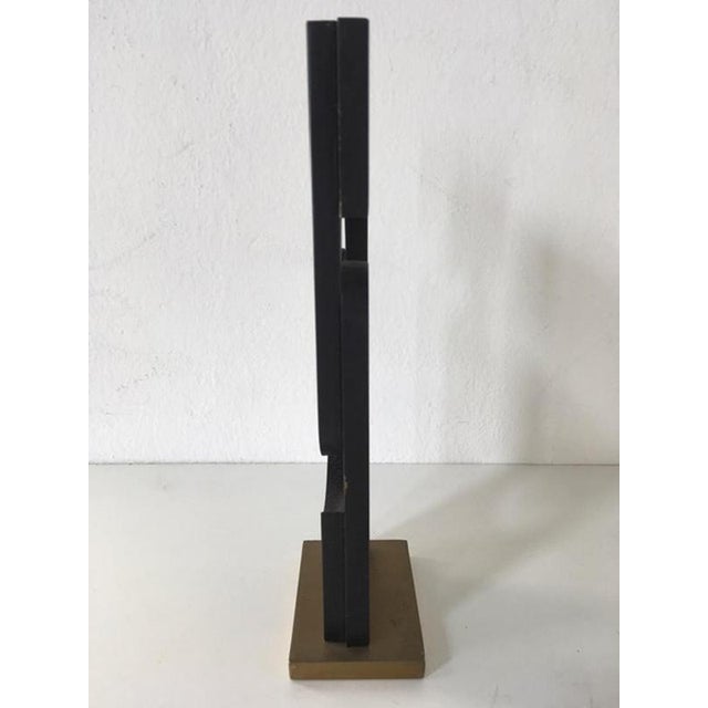 Postmodern Abstract Bronze Sculpture attributed to Roberto Vecchione, Italy, 1998 For Sale - Image 6 of 16